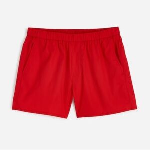 Madewell Women's Red pull on shorts xs